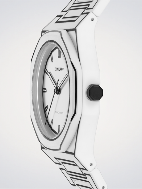 White Sketch Polycarbon 40,5mm-Orologi-D1 MILANO-Gioielleria Granarelli
