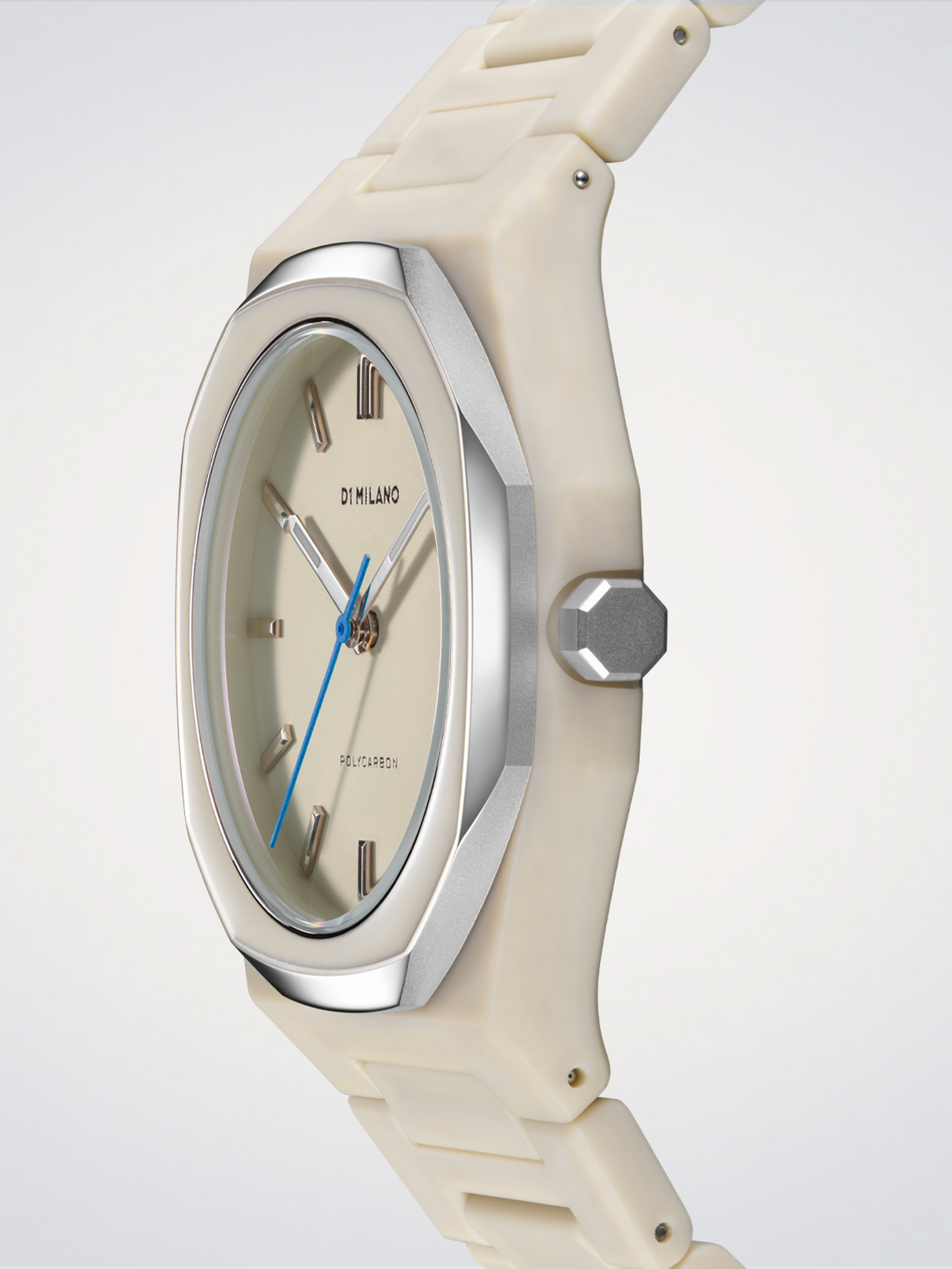 Grey Mesh Polycarbon 37 mm-Orologi-D1 MILANO-Gioielleria Granarelli