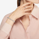 Bracciale DoDo Rondelle Maxi Argento e Oro Rosa