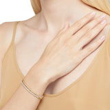 Bracciale DoDo Mini Granelli Argento - Brisè Giallo 9kt