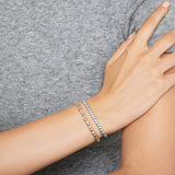Bracciale DoDo Granelli Argento - Brisè Giallo 9kt