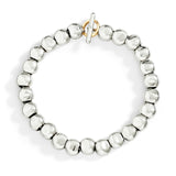 Bracciale DoDo Pepita Argento - Brisè Giallo 9kt