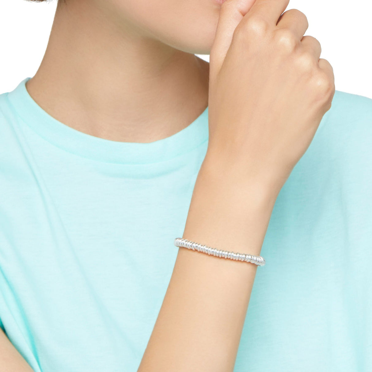 Bracciale DoDo Rondelle Argento - Brisè Giallo 9kt