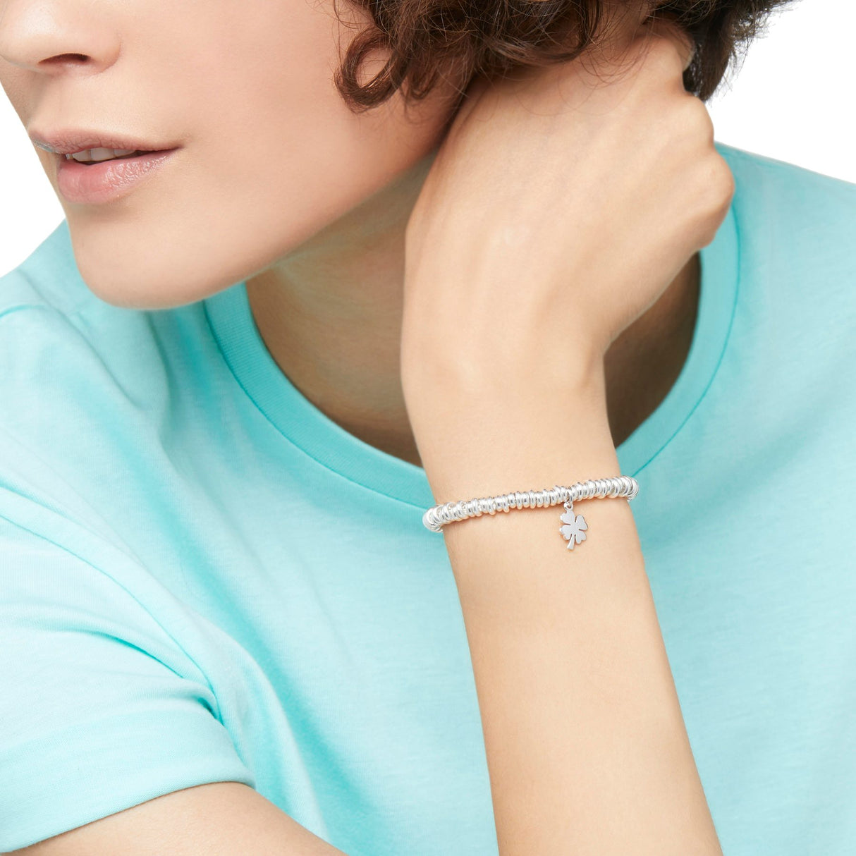 Bracciale DoDo Rondelle Argento - Brisè Giallo 9kt