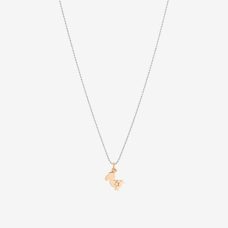 Charm DoDo Junior Oro Rosa e Diamante Bianco - Edizione Limitata-Ciondoli-DODO-Gioielleria Granarelli