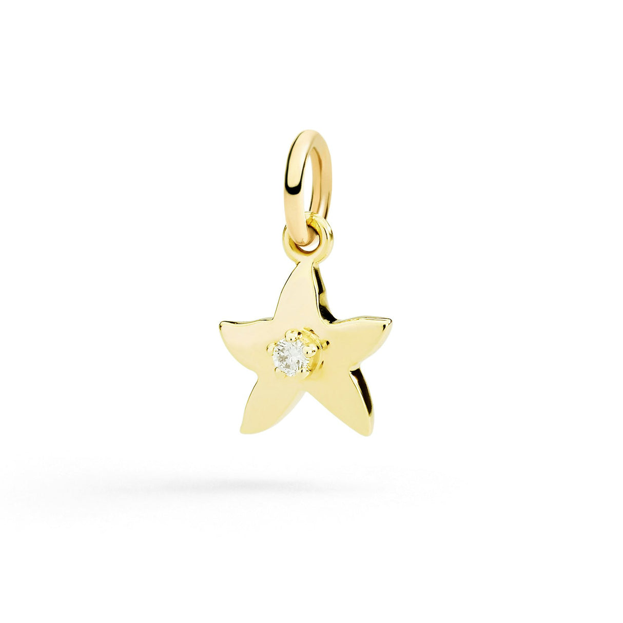 Charm DoDo Stella Oro Giallo e Diamante