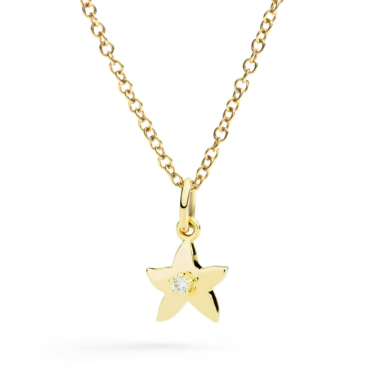 Charm DoDo Stella Oro Giallo e Diamante