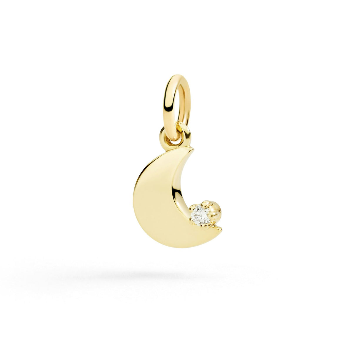 Charm DoDo Luna Oro Giallo e Diamante