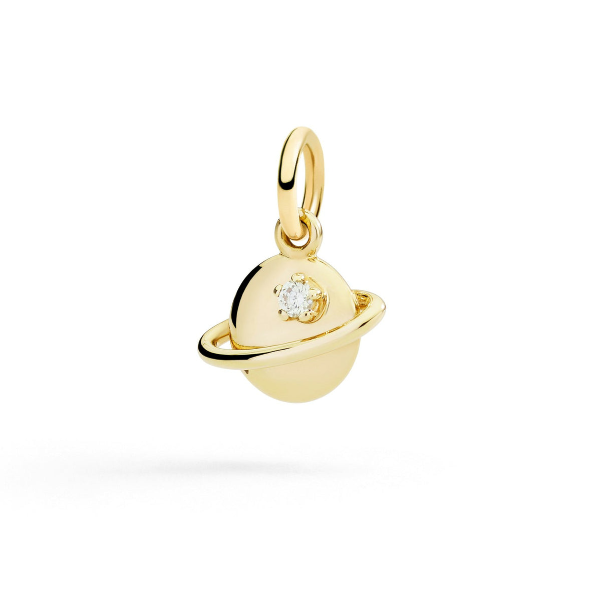 Charm DoDo Pianeta Oro Giallo e Diamante