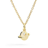 Charm DoDo Pianeta Oro Giallo e Diamante