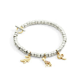 DoDo Giraffe Charm in 9kt Yellow Gold and Enamel