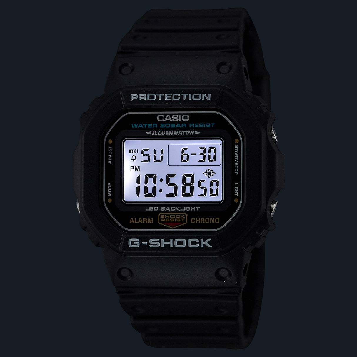 G-Shock Serie 5600 Nero DW-5600UE-1ER