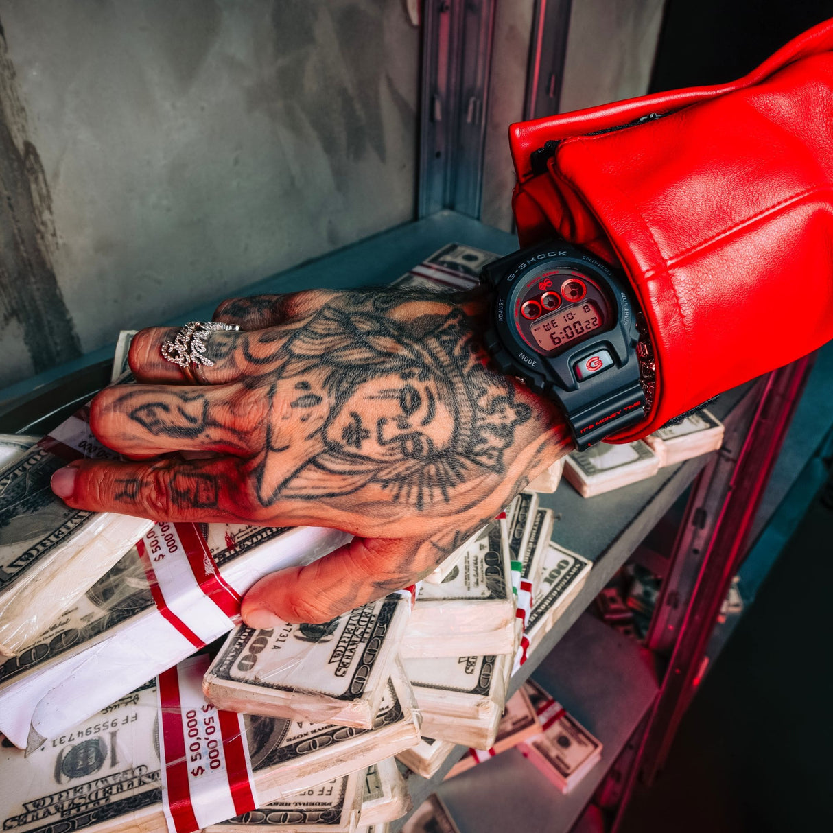 G-Shock Classic 6900 Sfera Ebbasta Nero Limited Edition