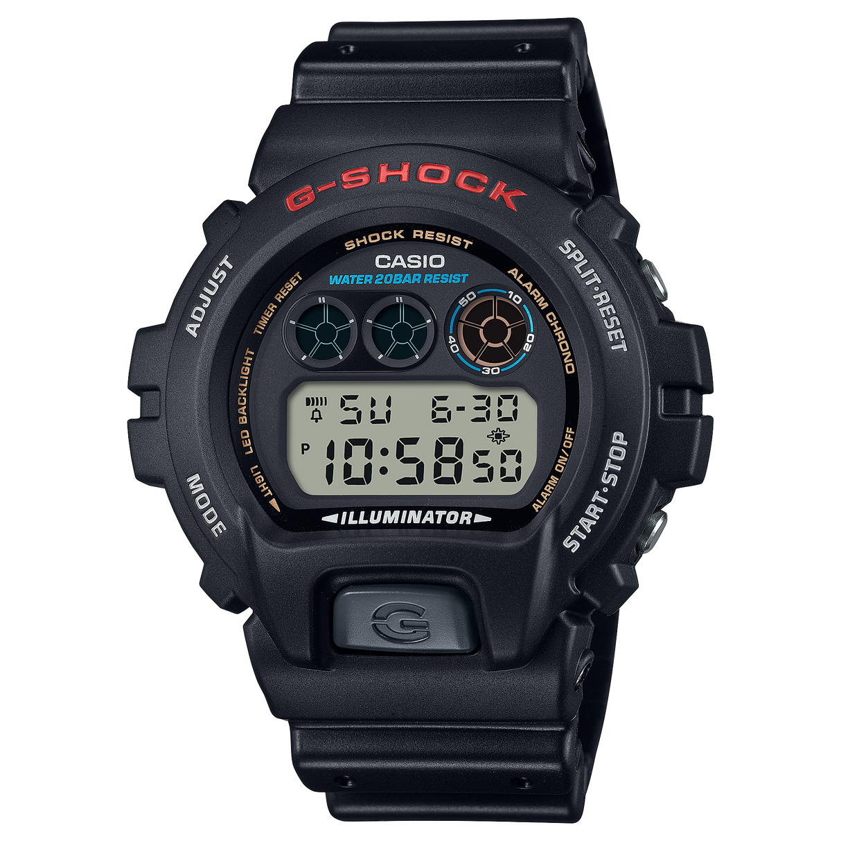 G-Shock Serie 6900 Nero