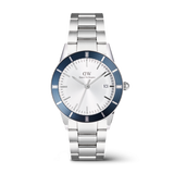 Iconic Paradigma Link Blue Bezel Silver