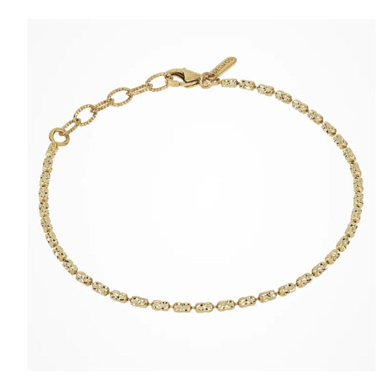 Bracciale in Argento Dorato Design Typhoon
