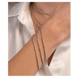 Bracciale in Argento Dorato Design Typhoon