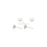 Orecchini Diamanti cerchio-RECARLO-E69SC001/055-Gioielleria Granarelli