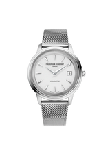 Classics Moneta Solarmetre Bianco Pelle 39mm