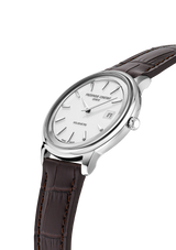Classics Moneta Solarmetre Bianco Pelle 39mm