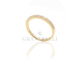 2 -row Fedin ring in yellow gold diamonds