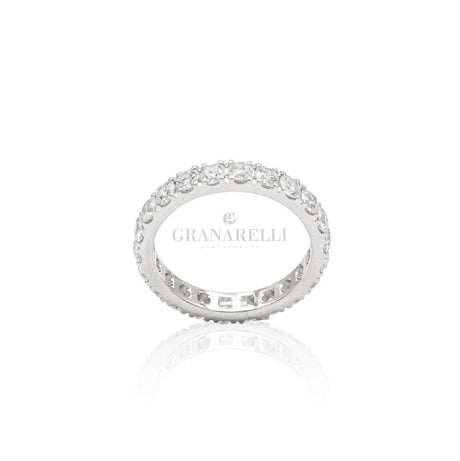 Fedina Girodito con Diamanti Bianchi 1.75kt in oro Bianco-Anelli-CRIVELLI-Gioielleria Granarelli