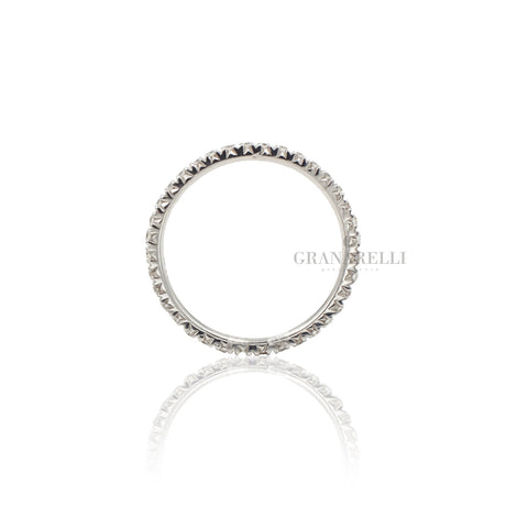 Fedina Girodito con Diamanti in Oro Bianco-CRIVELLI-234-2161-Gioielleria Granarelli
