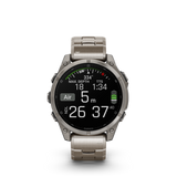 fēnix® 8 - 47 mm, AMOLED Bracciale Titanio-Orologi-GARMIN-Gioielleria Granarelli