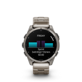 fēnix® 8 - 47 mm, AMOLED Bracciale Titanio-Orologi-GARMIN-Gioielleria Granarelli