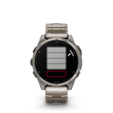 fēnix® 8 - 47 mm, AMOLED Bracciale Titanio-Orologi-GARMIN-Gioielleria Granarelli