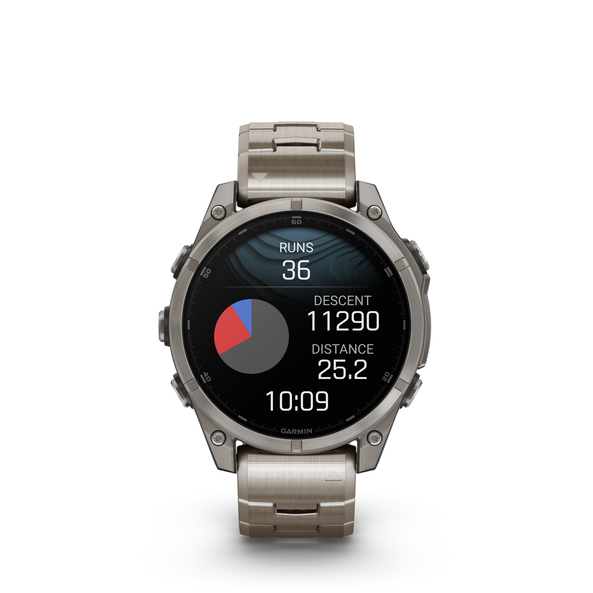 fēnix® 8 - 47 mm, AMOLED Bracciale Titanio-Orologi-GARMIN-Gioielleria Granarelli