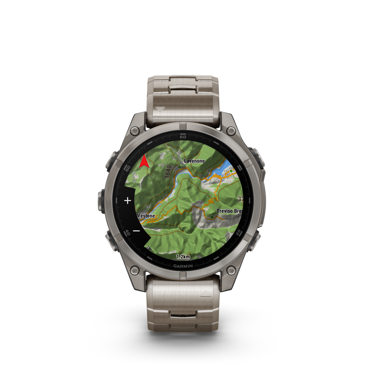 fēnix® 8 - 47 mm, AMOLED Bracciale Titanio-Orologi-GARMIN-Gioielleria Granarelli