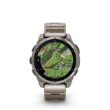 fēnix® 8 - 47 mm, AMOLED Bracciale Titanio-Orologi-GARMIN-Gioielleria Granarelli