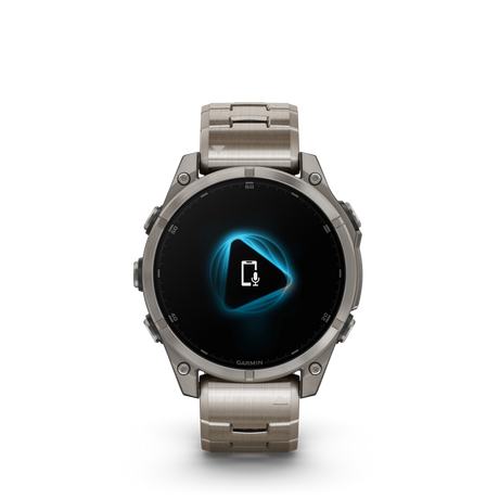 fēnix® 8 - 47 mm, AMOLED Bracciale Titanio-Orologi-GARMIN-Gioielleria Granarelli
