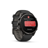 fēnix® 9 Pro InReach - 47 mm Titanium DLC Carbon Gray, Black & Pebble Gray
