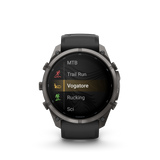 fēnix® 9 Pro InReach - 51 mm Titanium DLC Carbon Gray, Black & Pebble Gray