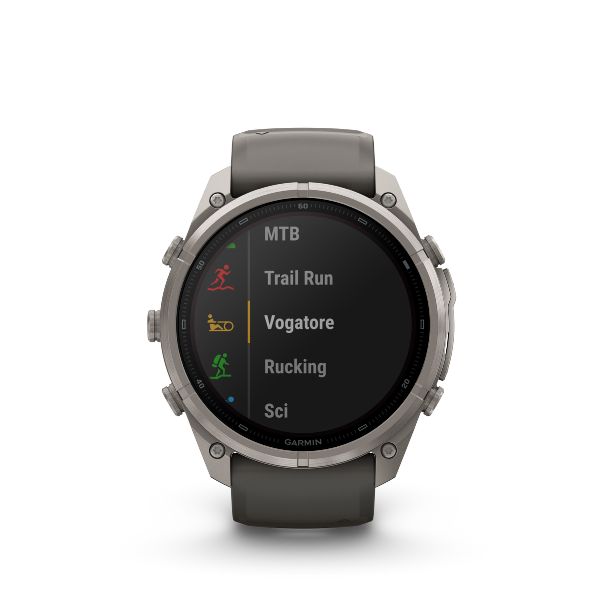 fēnix® 9 Pro InReach Solar - 51 mm Titanium Pebble Gray