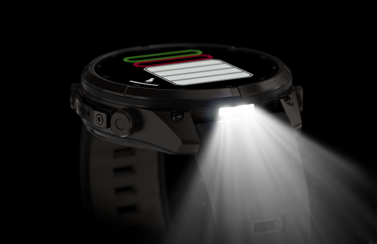 fēnix® 9 Pro InReach - 47 mm Titanium DLC Carbon Gray, Black & Pebble Gray