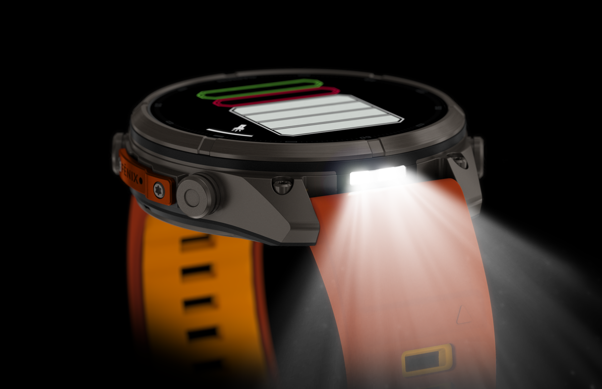 fēnix® 9 Pro InReach - 47 mm Titanium Autumn Orange & Spark Orange