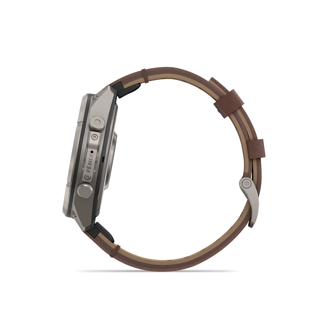 fēnix® 9 Pro InReach - 47 mm Titanium Walnut Leather