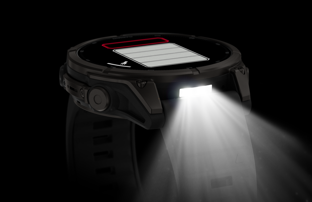 fēnix® 9 - 47 mm Titanium DLC Carbon Gray, Black