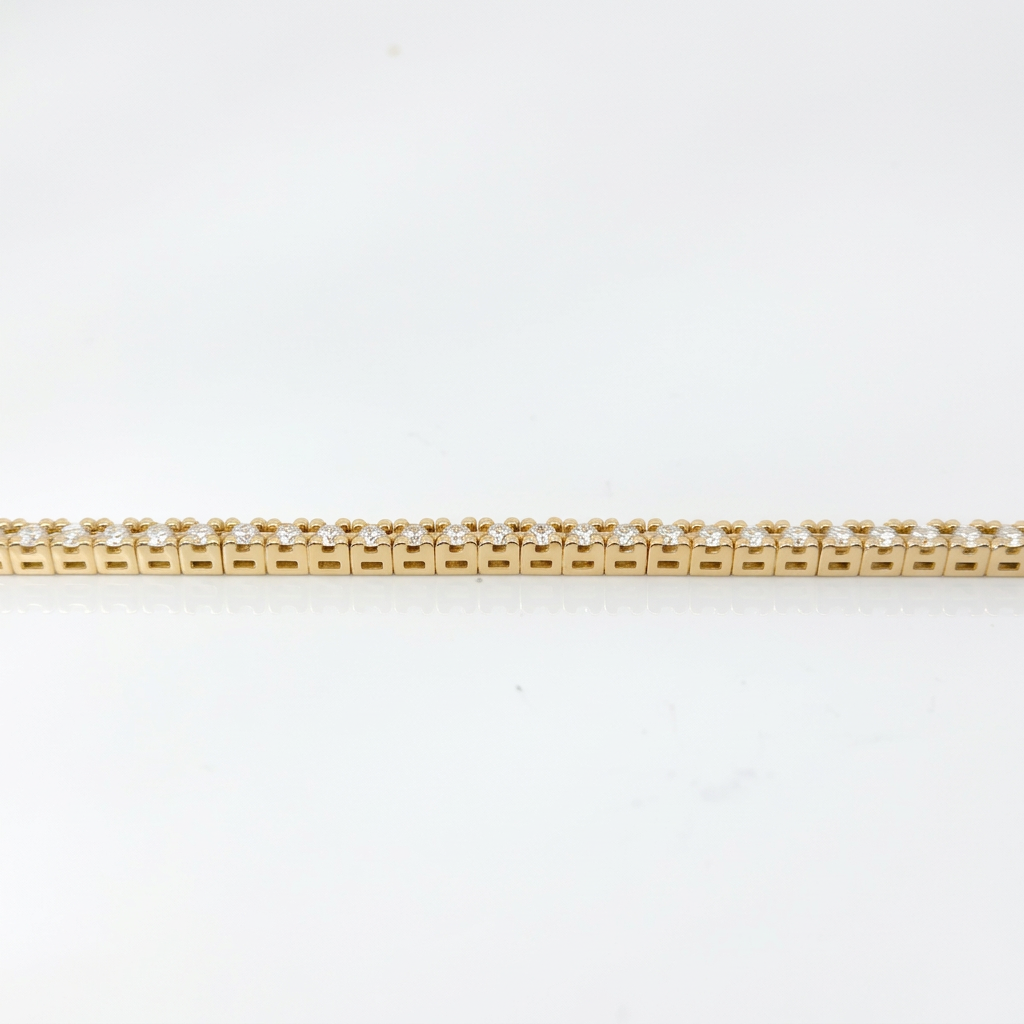 Bracciale Tennis Oro Rosa e Diamanti Bianchi 1,20ct
