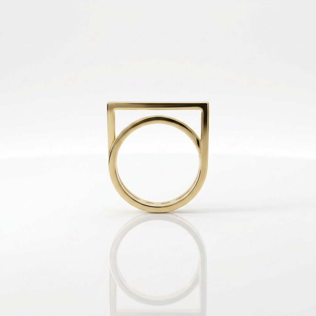 Anello incrocio in Oro Giallo 9kt