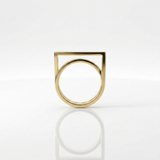 Anello incrocio in Oro Giallo 9kt