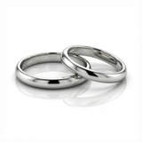 Fede Matrimoniale Platino "Francesina"