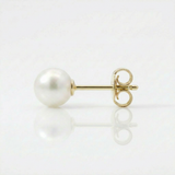 Mono barreet earring pearls