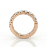 Fedina Half Eternity Diamanti Oro Rosa