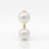 Mono barreet earring pearls