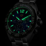 Formula 1 Cronografo Acciaio Blu ghiera Nero-Orologi-TAG HEUER-Gioielleria Granarelli