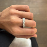 Fedina Girodito in Oro Bianco con Diamanti 2.25kt